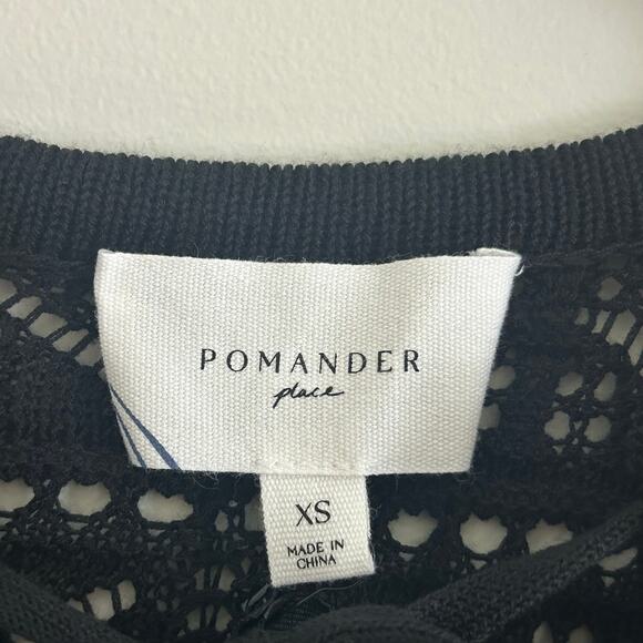 NWT Pomander Place Crochet Knit Cover Up Sz XS - Picture 5 of 10